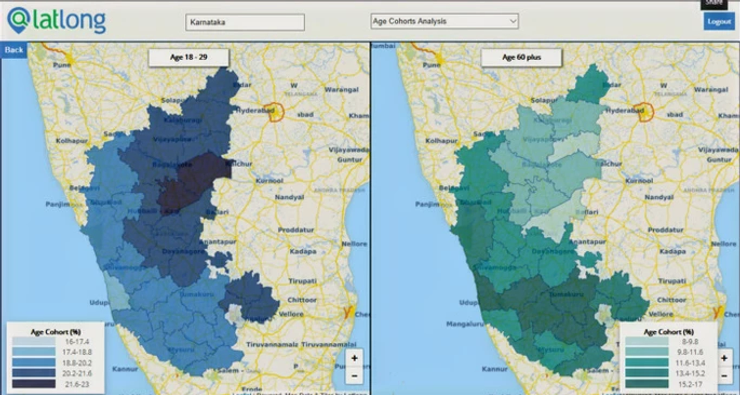 Age demographics, geo-spatial distribution and marketing — figure 1