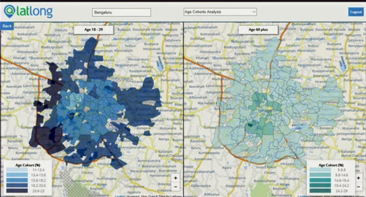 Age demographics, geo-spatial distribution and marketing — figure 2